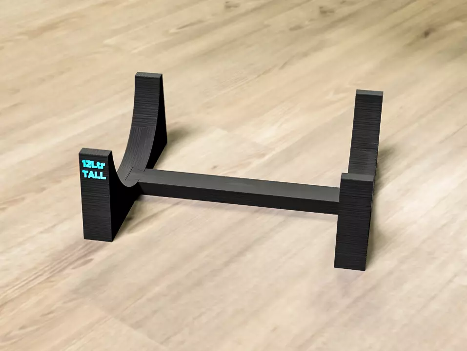 Diving Cylinder Stand 3D print model_3