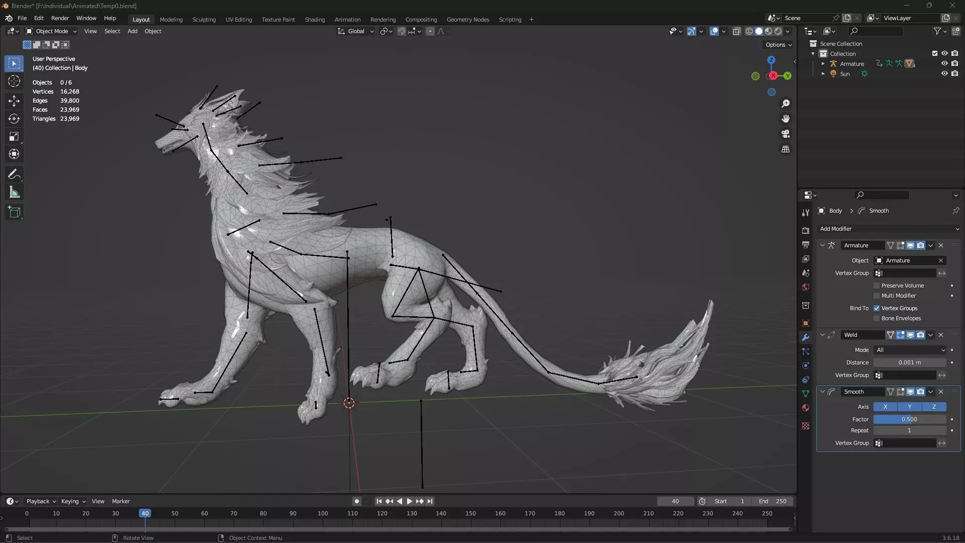 Divine Wolf-A3 3D model_21
