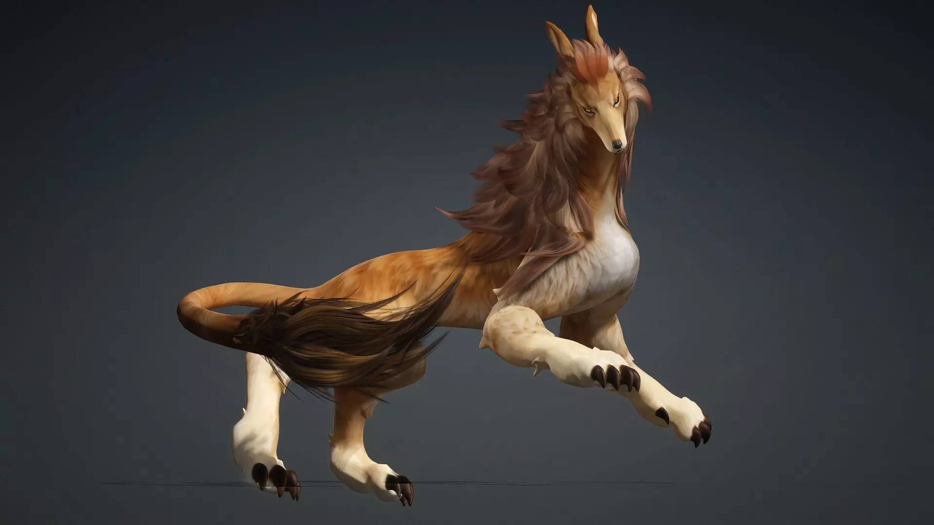 Divine Wolf-A3 3D model_18