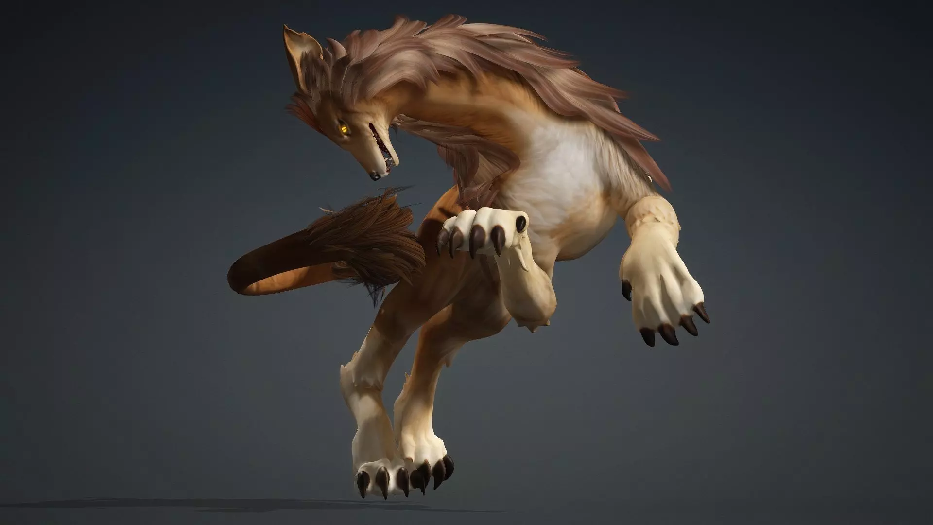 Divine Wolf-A3 3D model_19