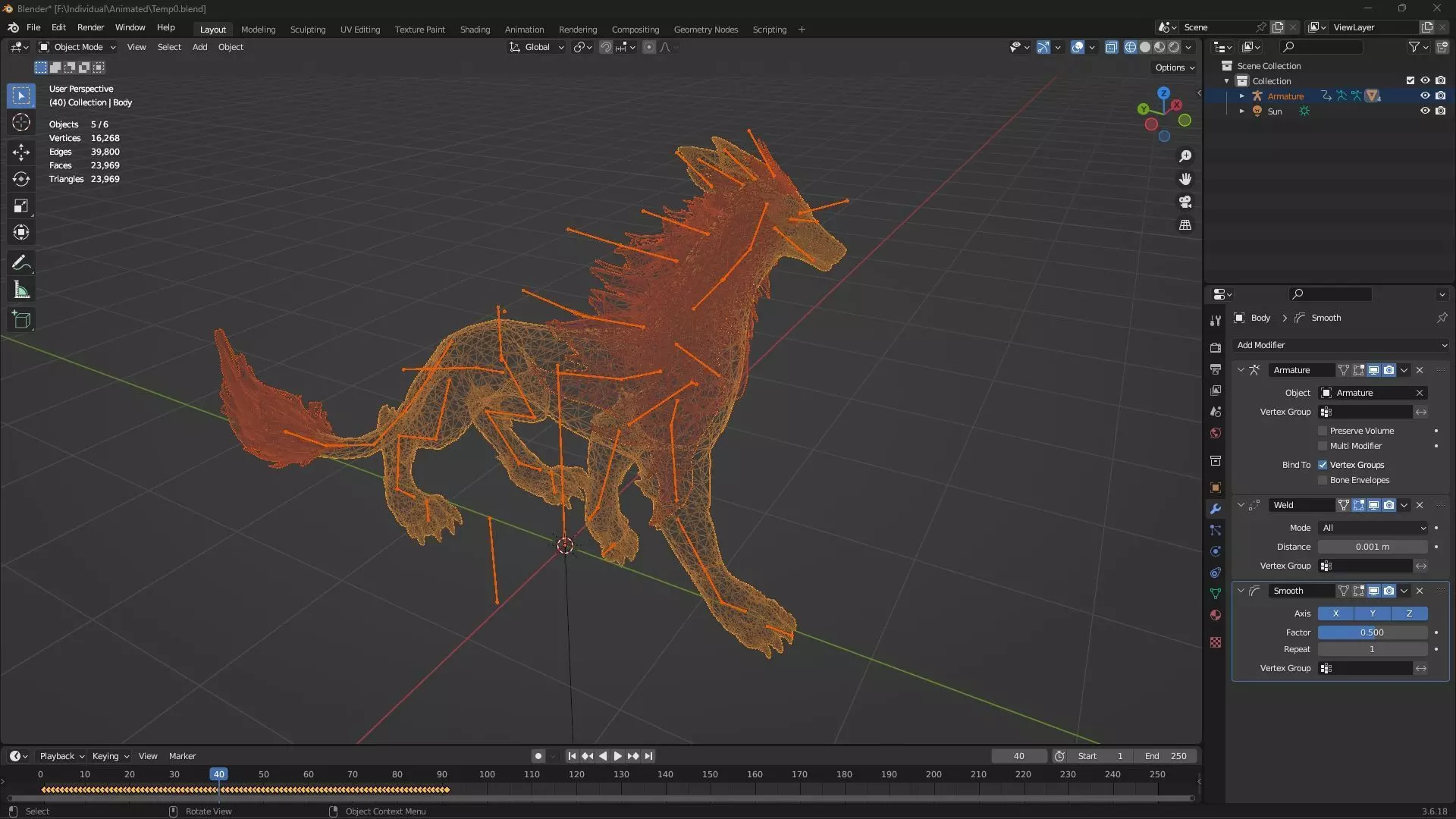 Divine Wolf-A3 3D model_22