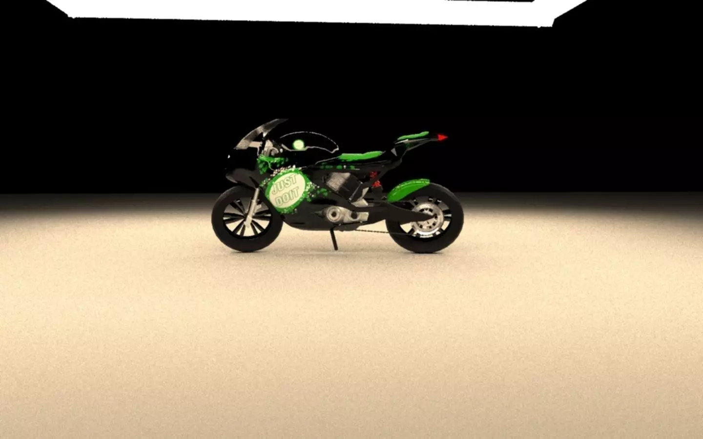Motorcycle Colibri 3D model