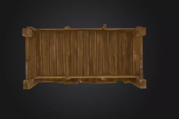 Feeder Station Low-poly 3D model_13