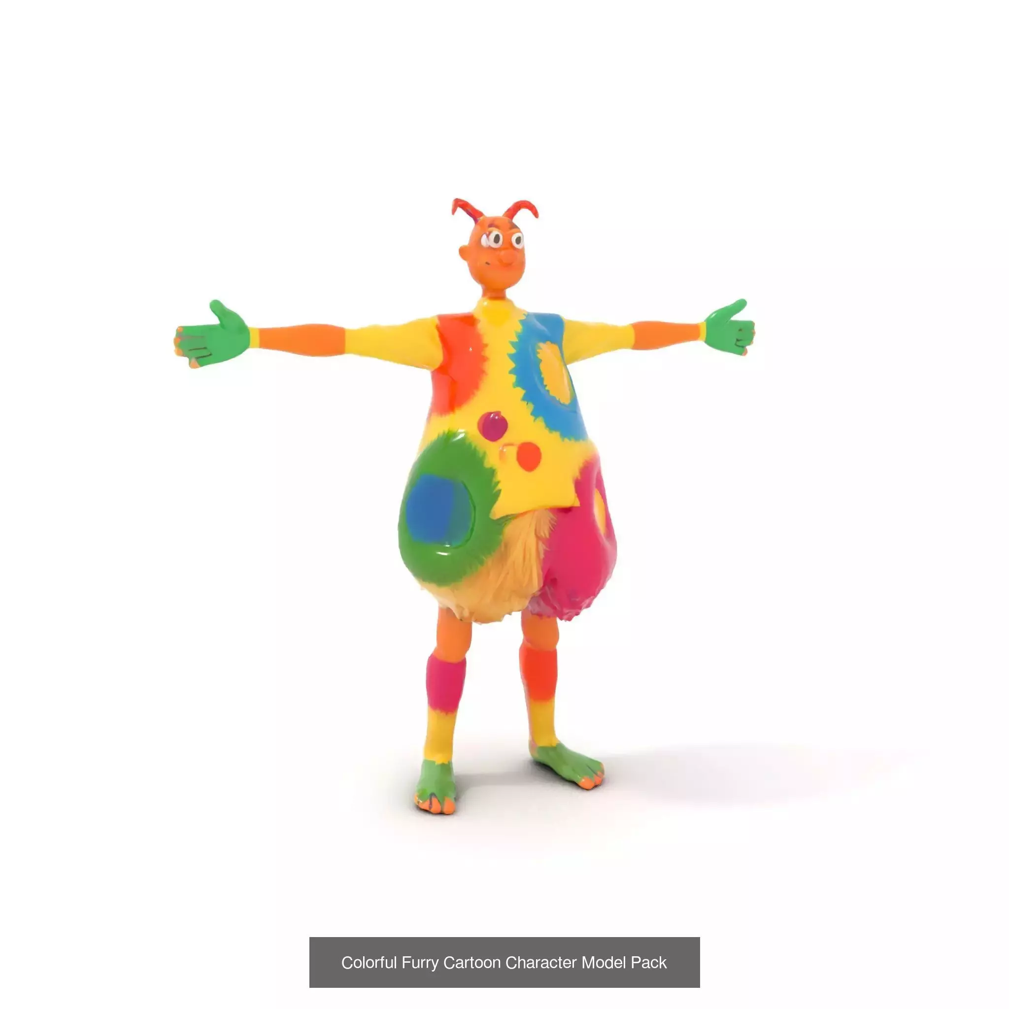 Vibrant Monster Models 3D Model Collection_54