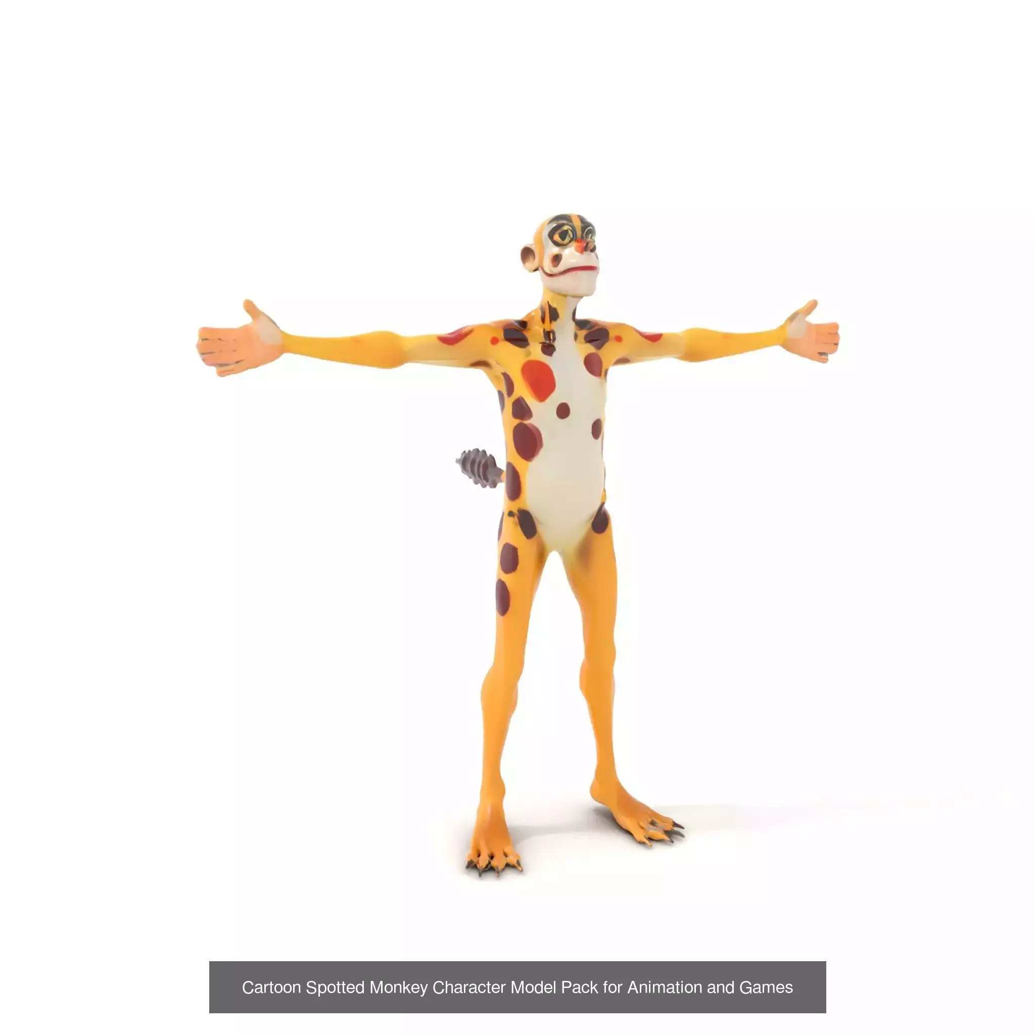 Vibrant Monster Models 3D Model Collection_43