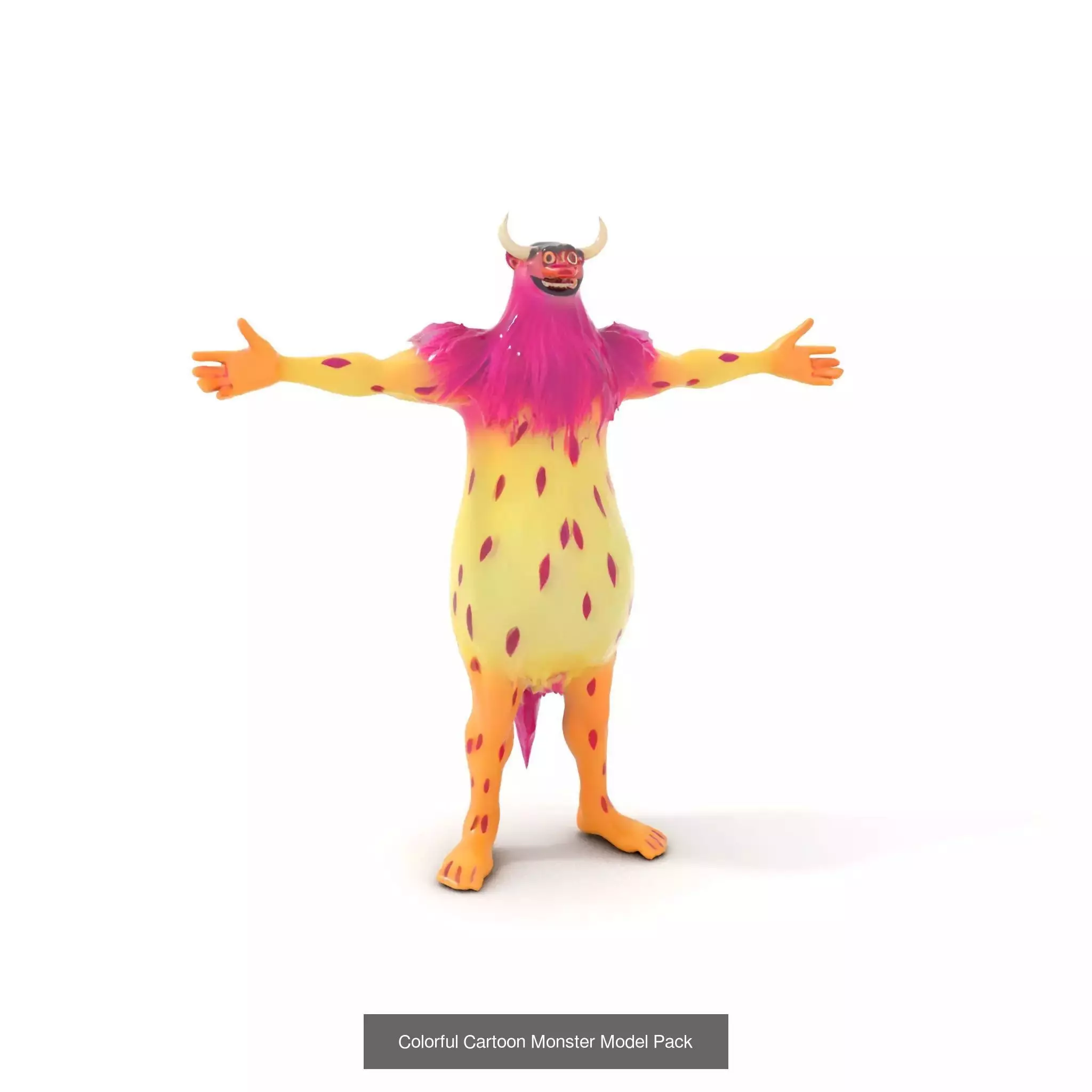 Vibrant Monster Models 3D Model Collection_57