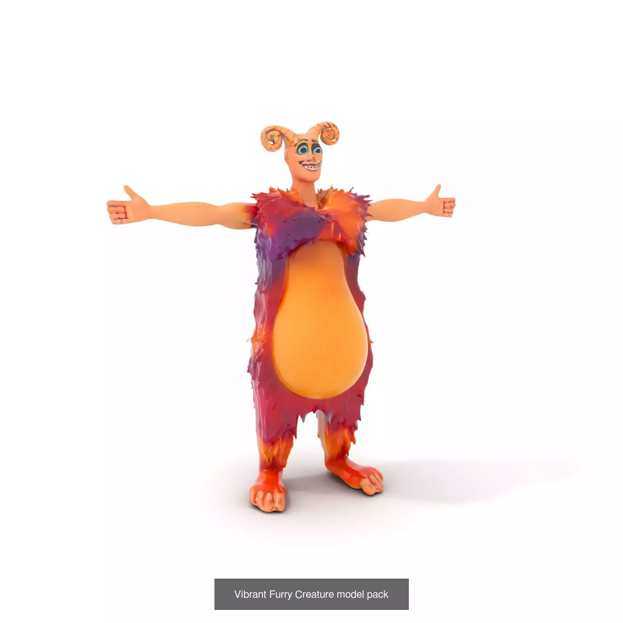 Vibrant Monster Models 3D Model Collection_58