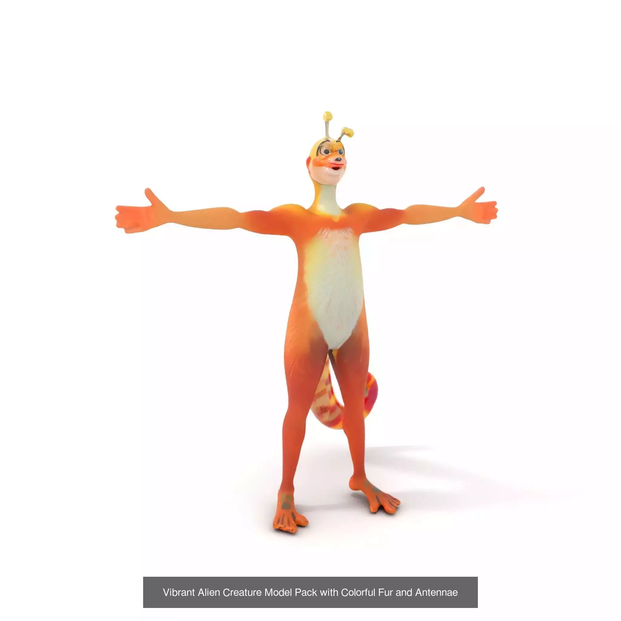 Vibrant Monster Models 3D Model Collection_46