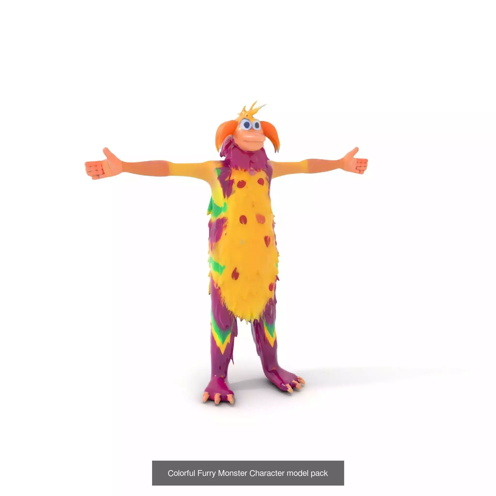 Vibrant Monster Models 3D Model Collection_56