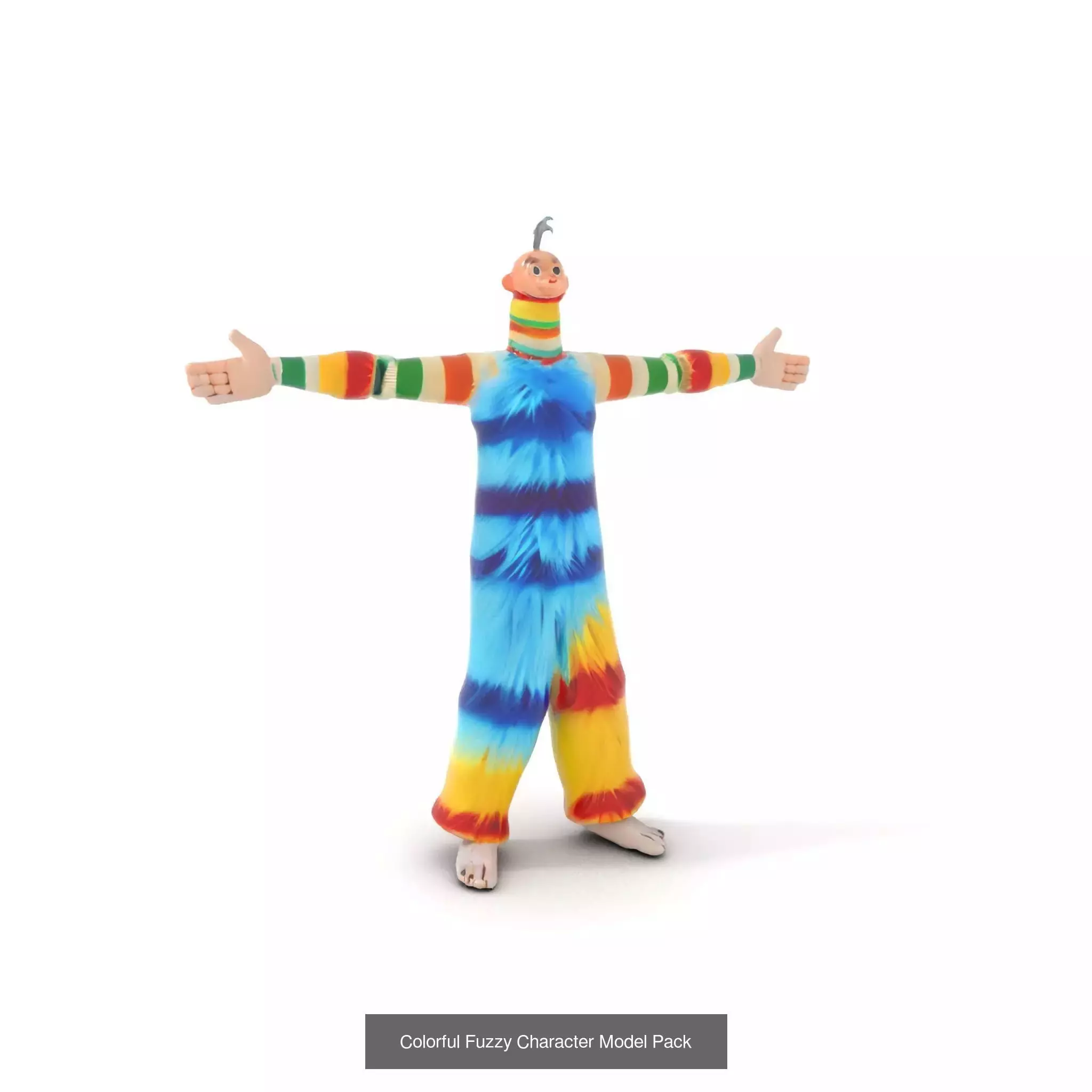 Vibrant Monster Models 3D Model Collection_45