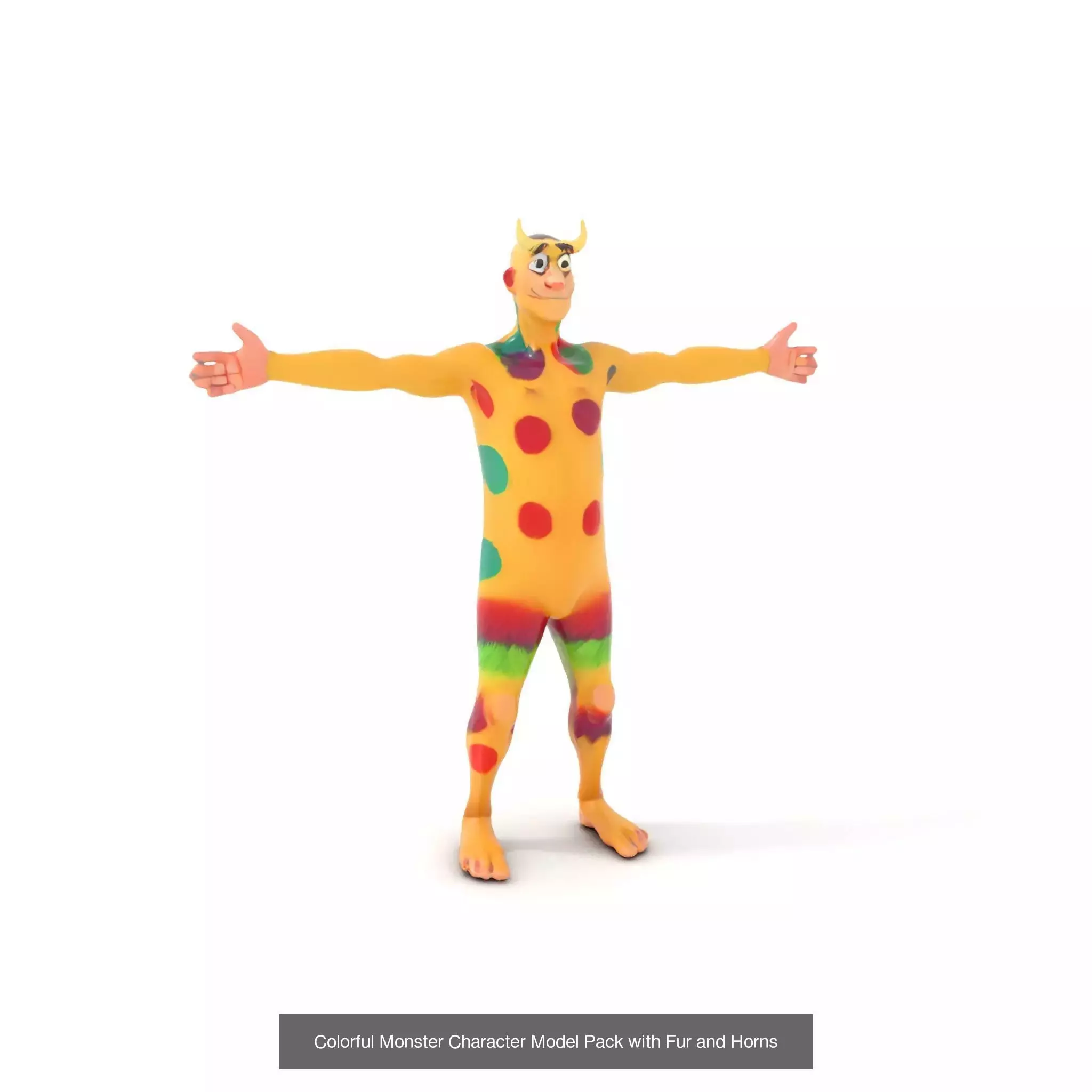 Vibrant Monster Models 3D Model Collection_44