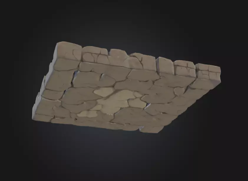 Medieval Stone Floor Tiles Texture_8