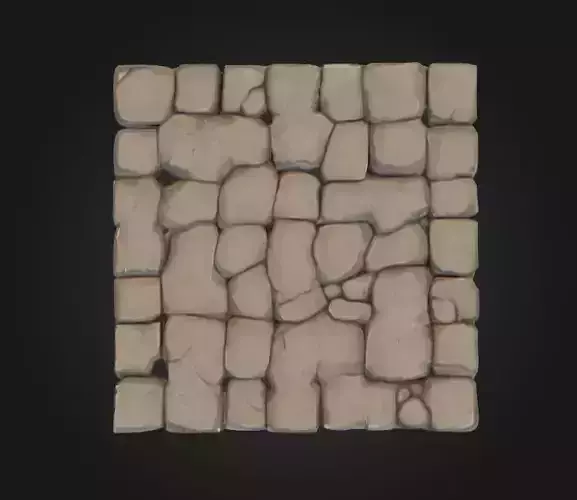 Medieval Stone Floor Tiles Texture
