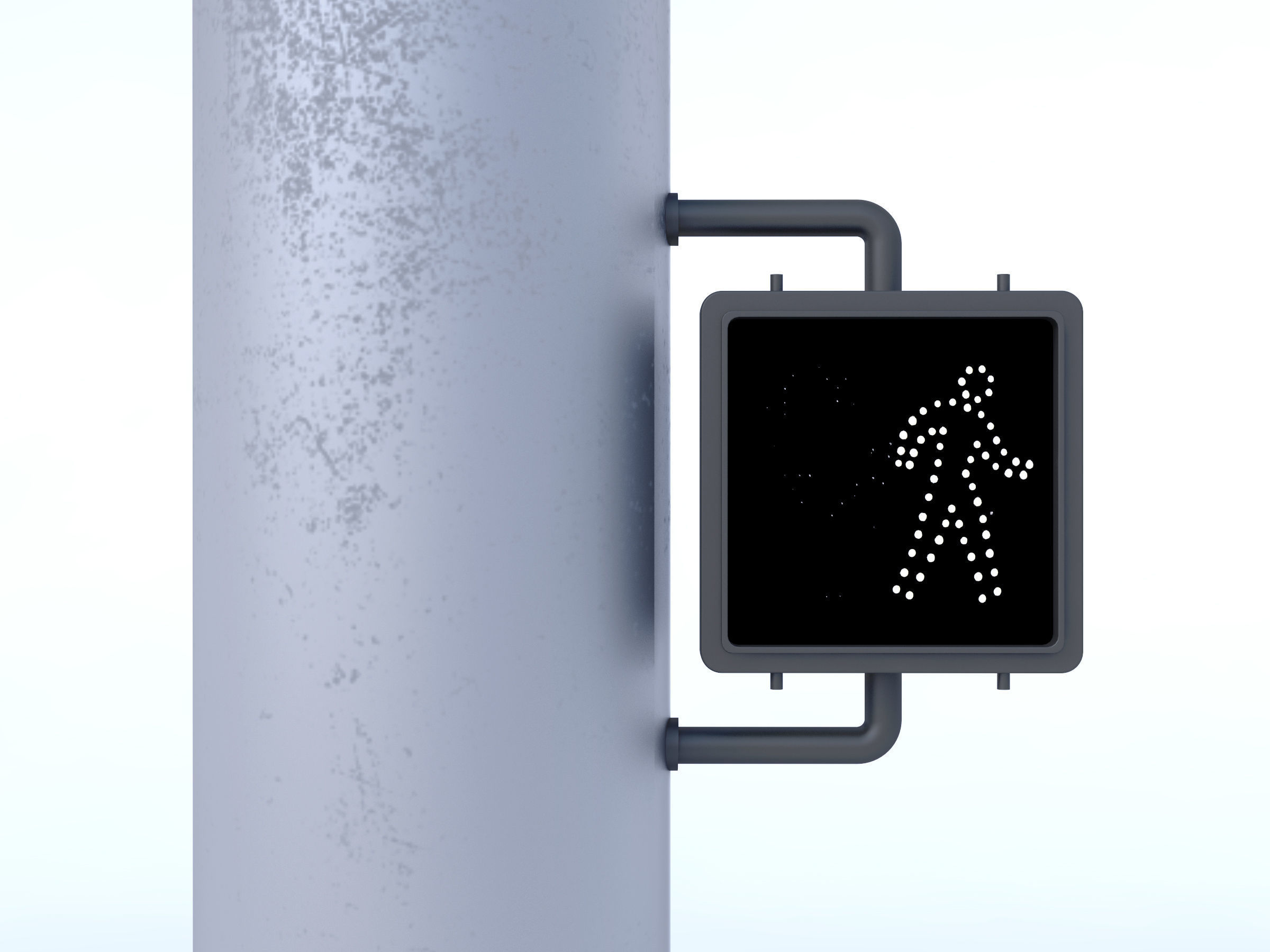 Traffic Lights Free 3D model_5