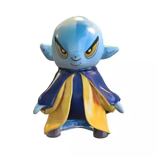 Chibi Tessek Star Wars Cute Low-poly 3D model