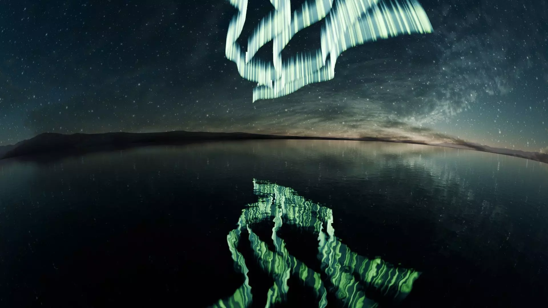 Aurora Animation 3D model_12