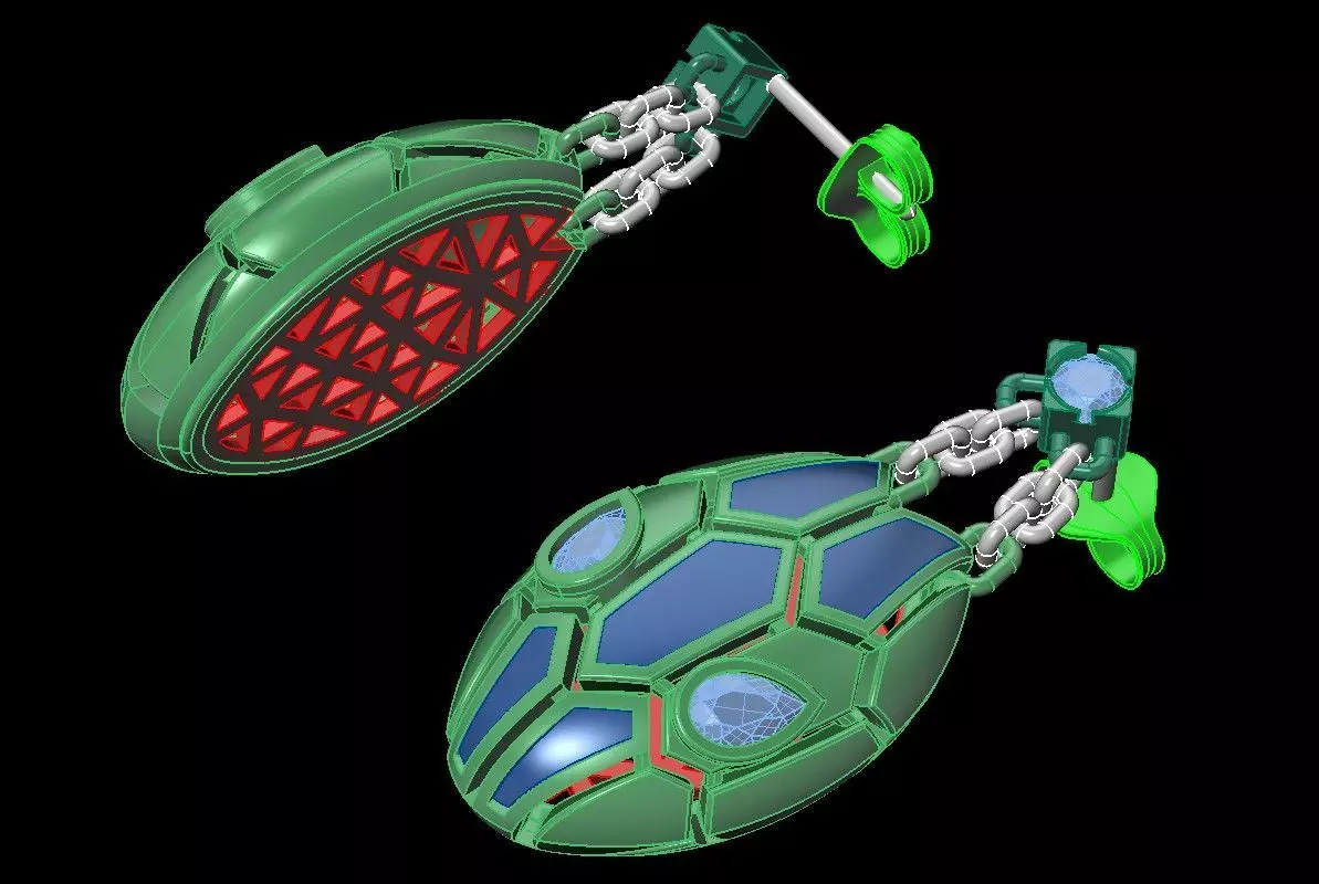 BVLGARI Earrings 3D print model 3D print model_2