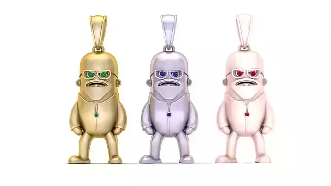  Urban Character Pendant 