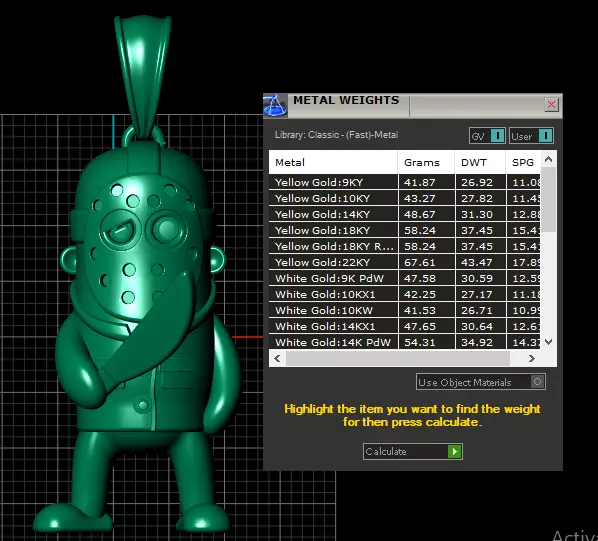 Masked Slayer Pendant  3D print model_8