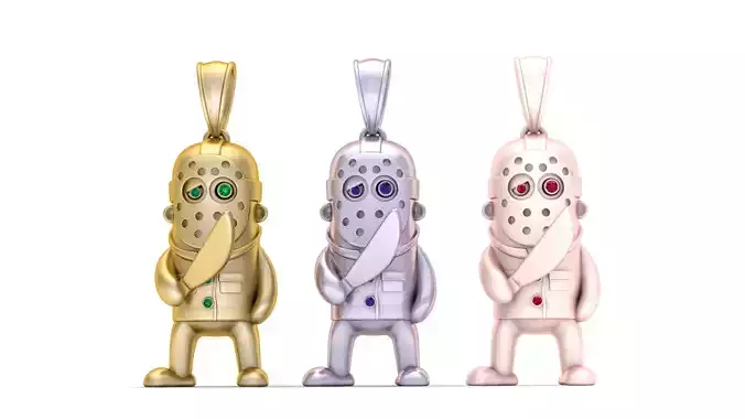 Masked Slayer Pendant 