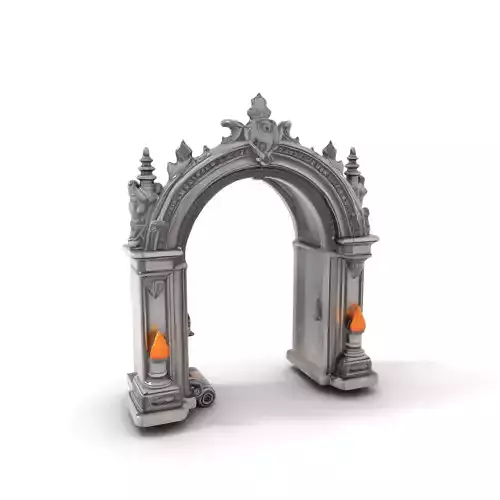Ornate Stone Archway model pack