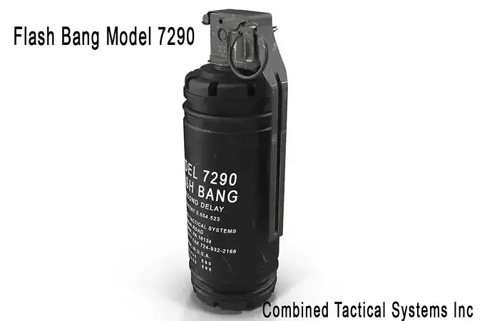 Flash Bang Model 7290 3D model