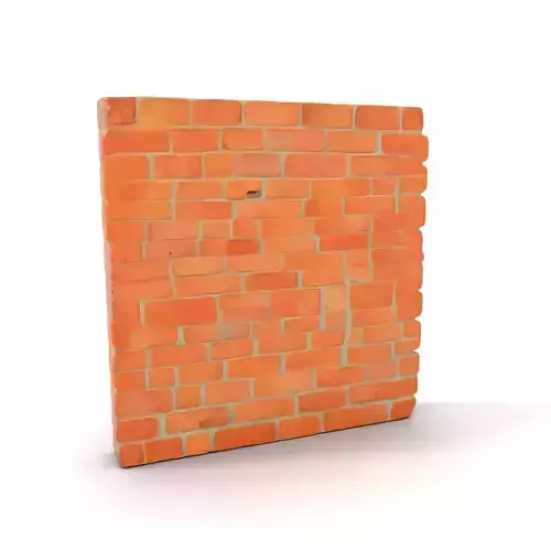 Rustic Brick Wall model pack