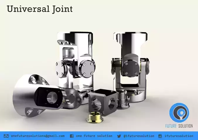Universal Joint Free 3D model