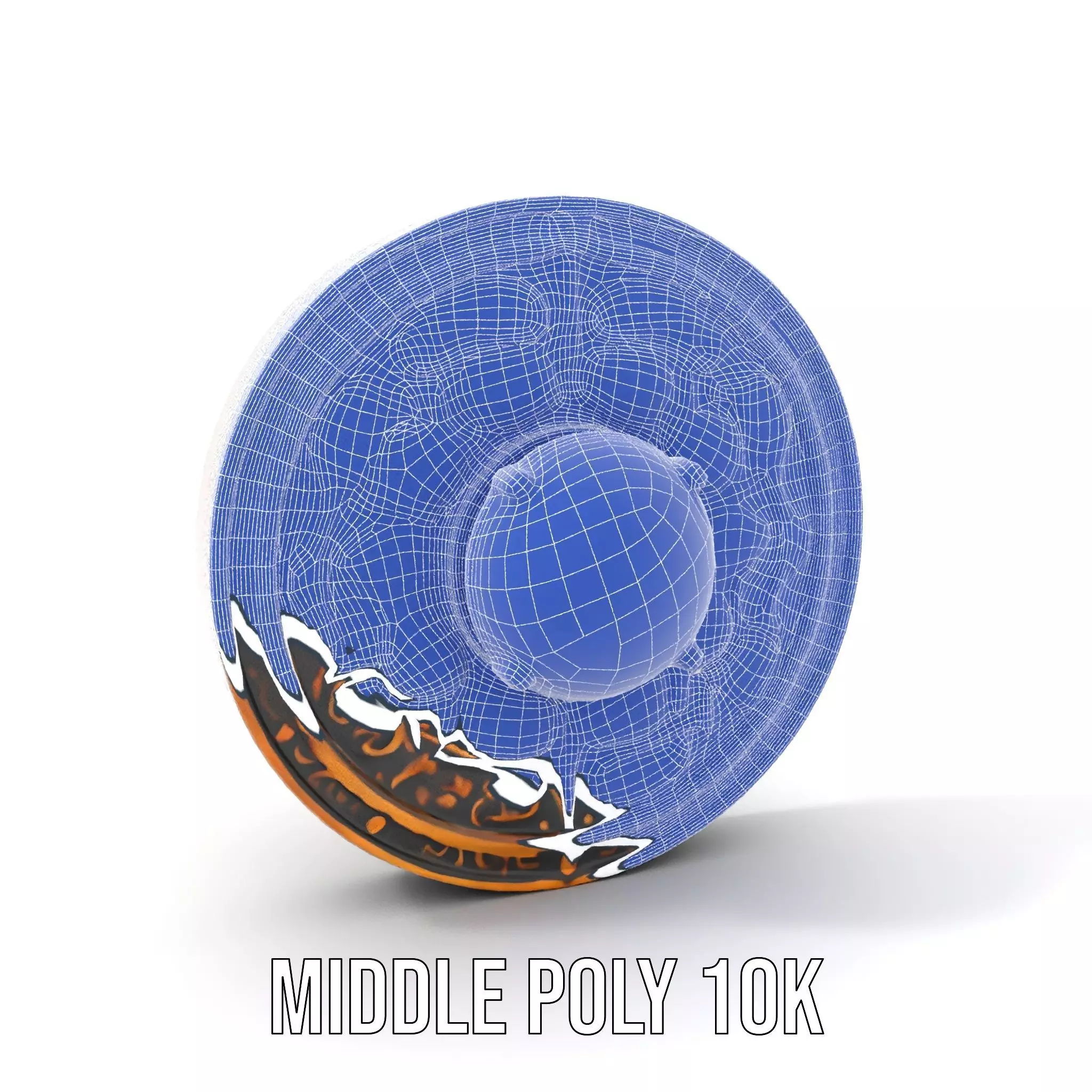 Ornate Copper Medallion model pack Low-poly 3D model_28