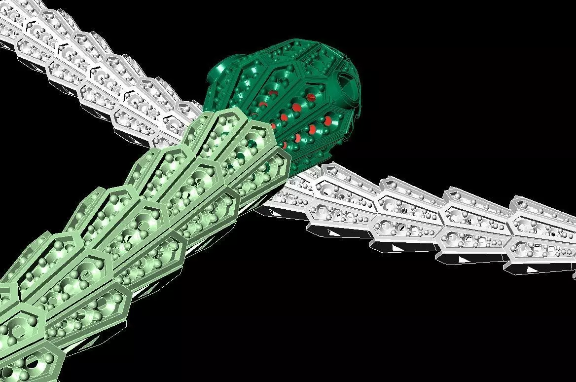 Bulgari Serpenti Necklace 3D print model 3D print model_1