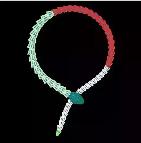 Bulgari Serpenti  Necklace 3D print model