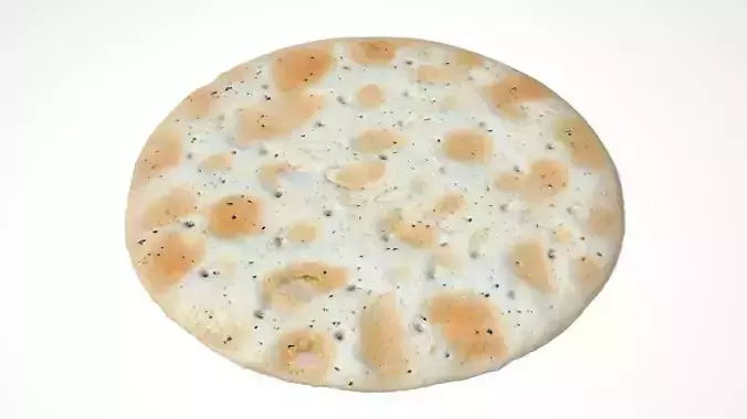 Water Biscuit Low-poly 3D model