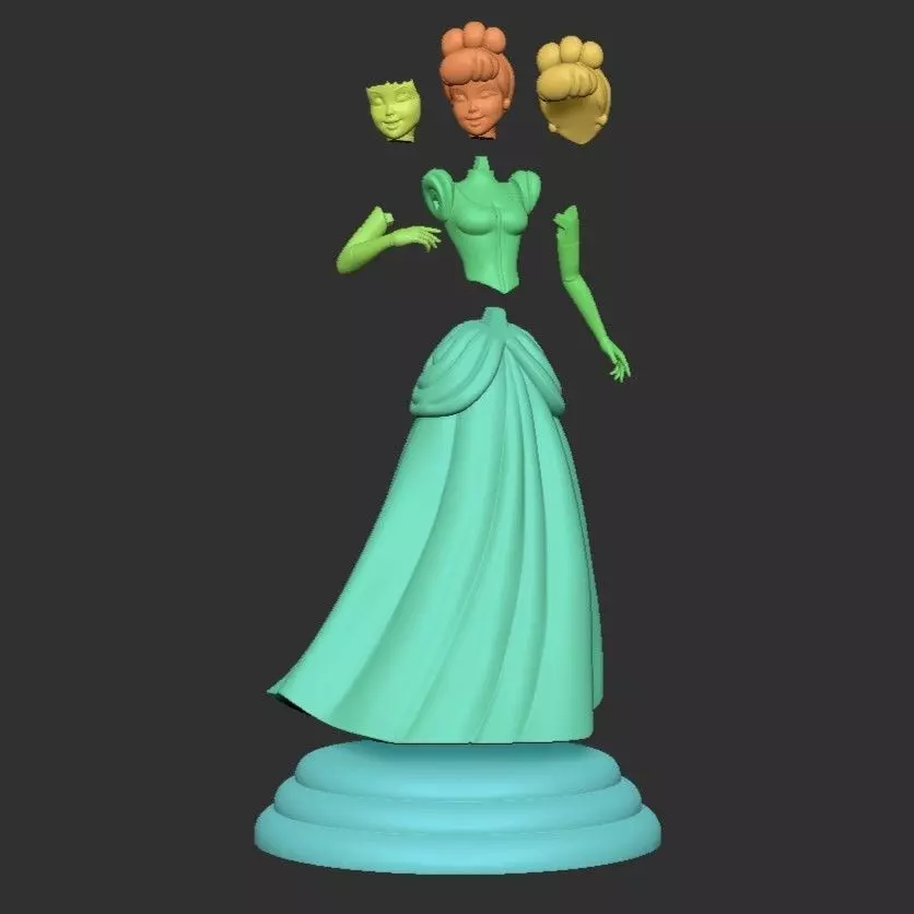 CENICIENTA 3D print model_12
