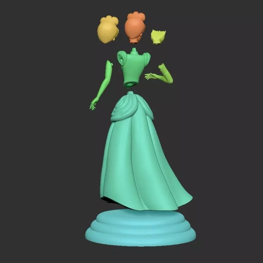 CENICIENTA 3D print model_11