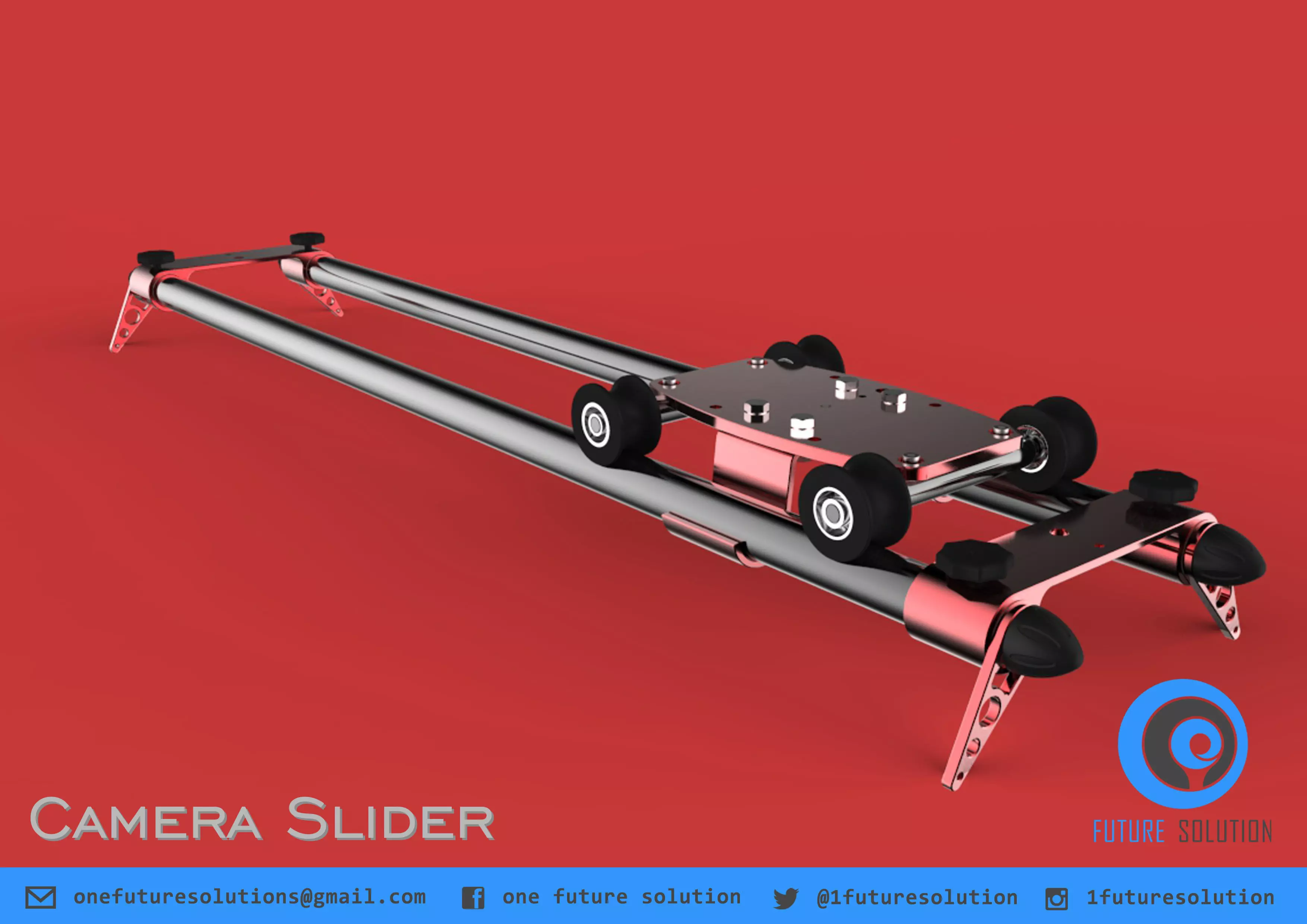 Camera Slider Free 3D model