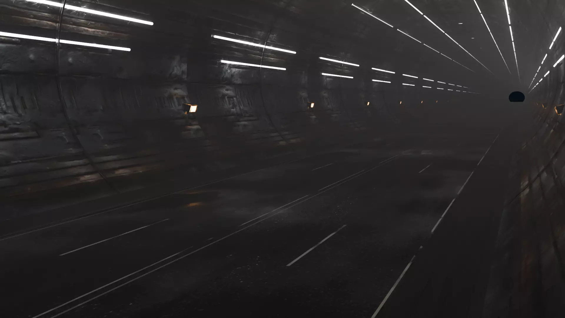 road tunnel Free 3D model_0