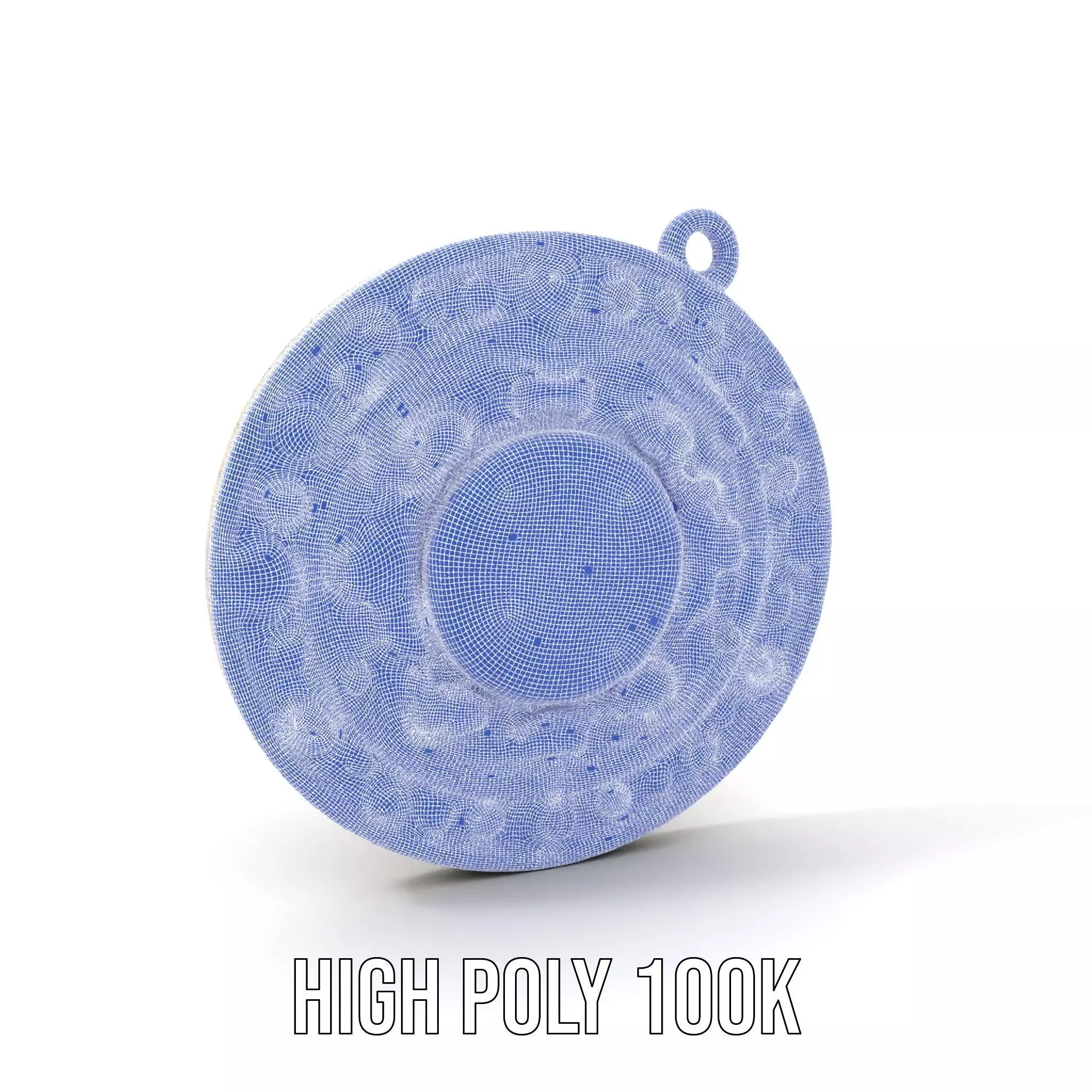 Antique Bronze Amulet model pack Low-poly 3D model_5