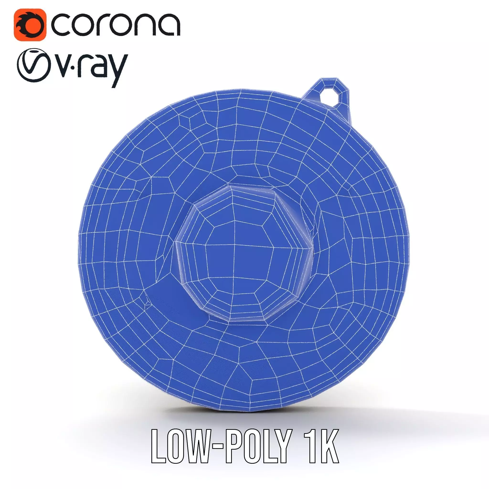 Antique Bronze Amulet model pack Low-poly 3D model_28