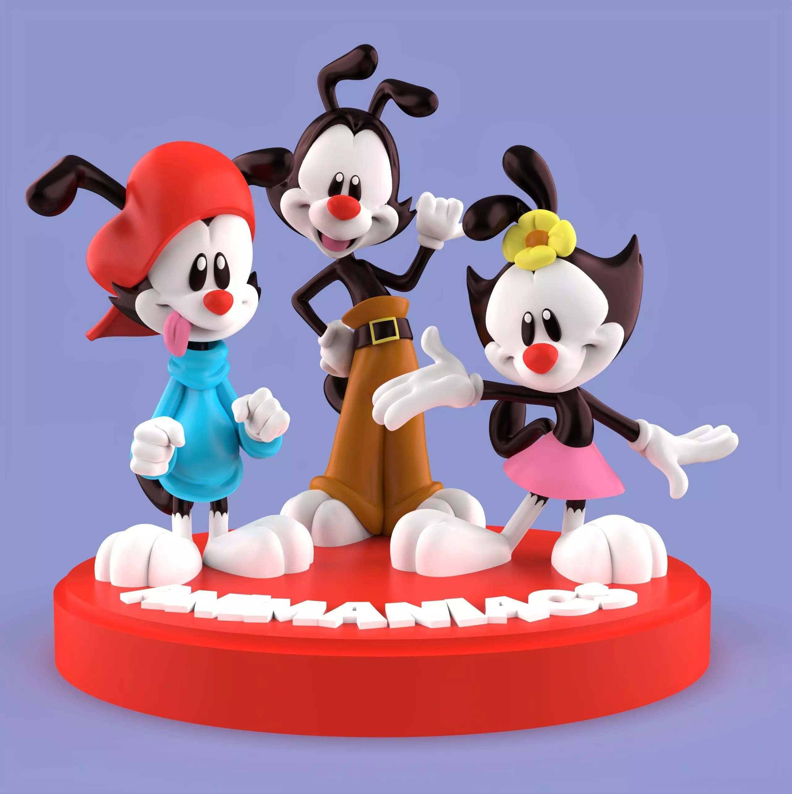 ANIMANIACS 3D print model