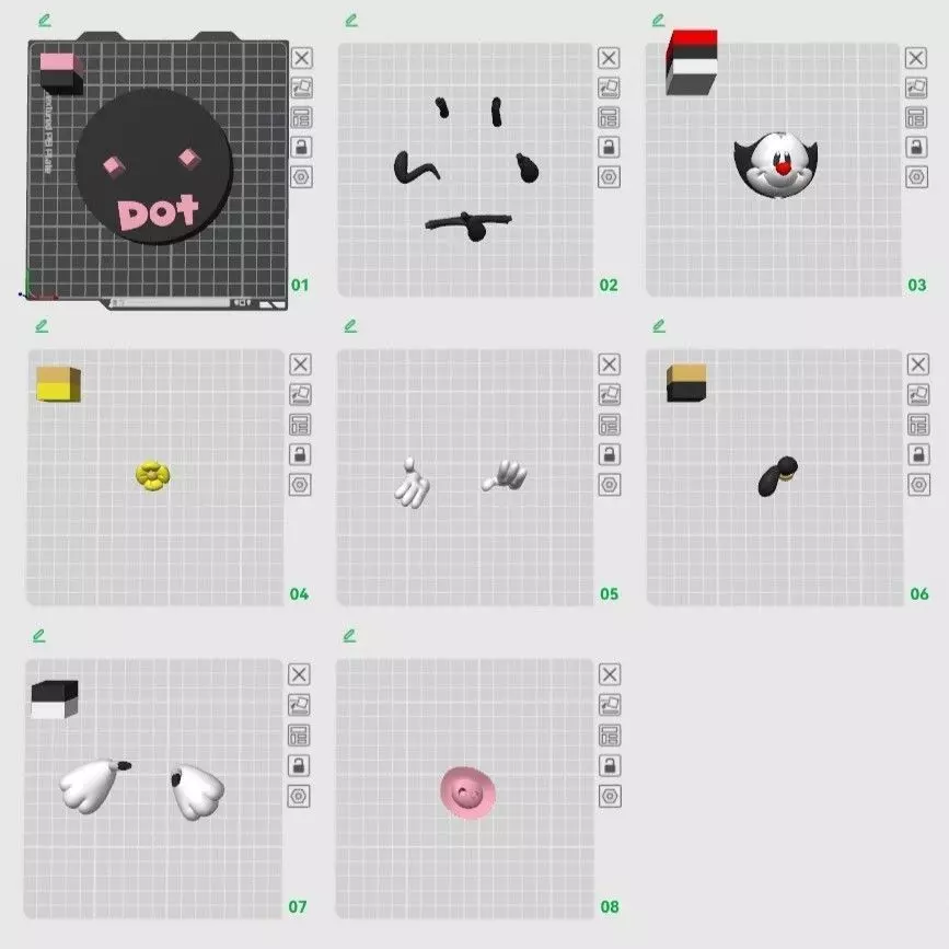 DOT- ANIMANIACS 3D print model_9