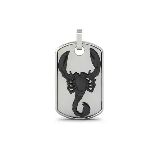 Scorpion Pendant-3D CAD Model