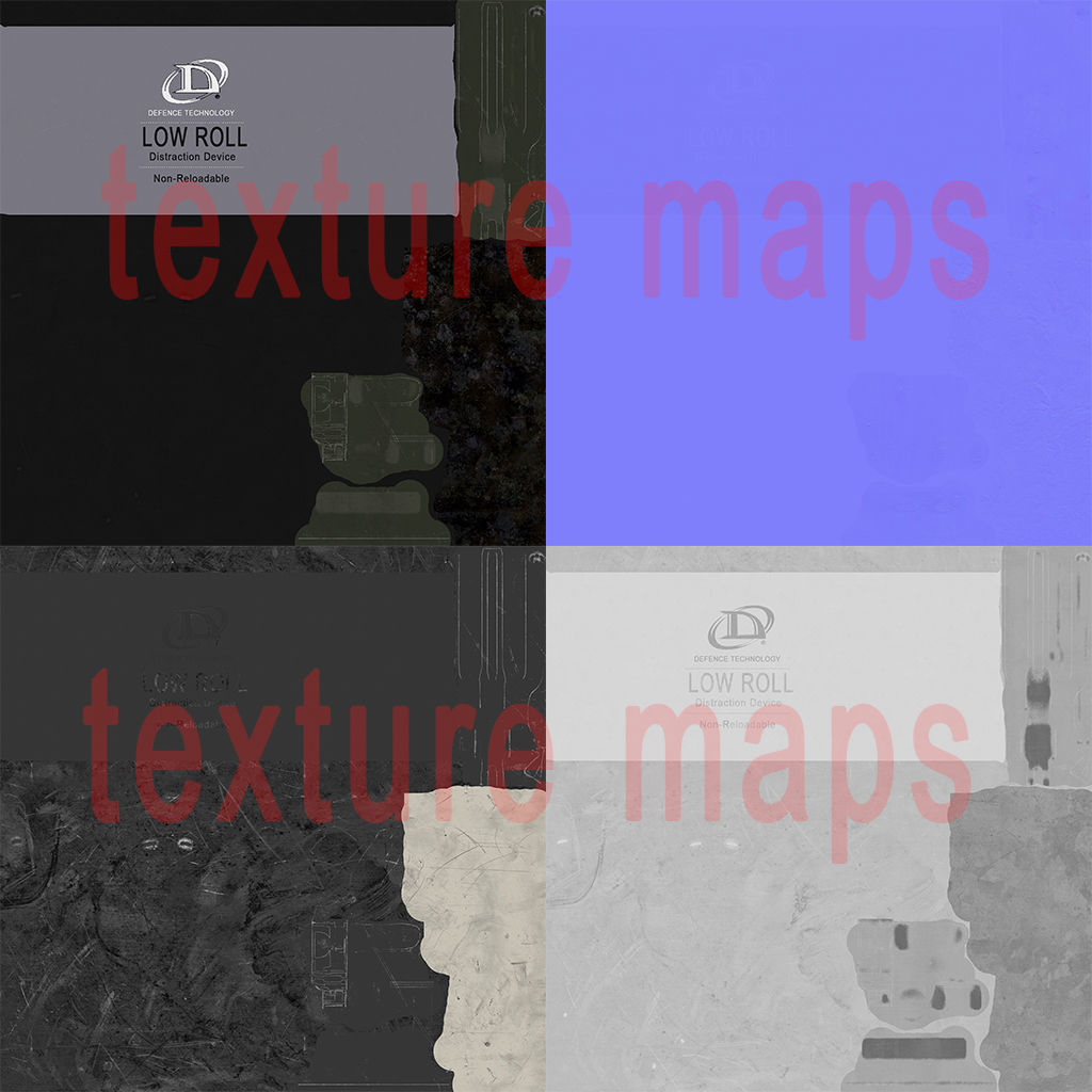 Low Roll Distraction Device 8902 3D model_1