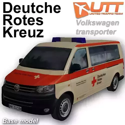 Volkswagen transporter Rotes Kreuz