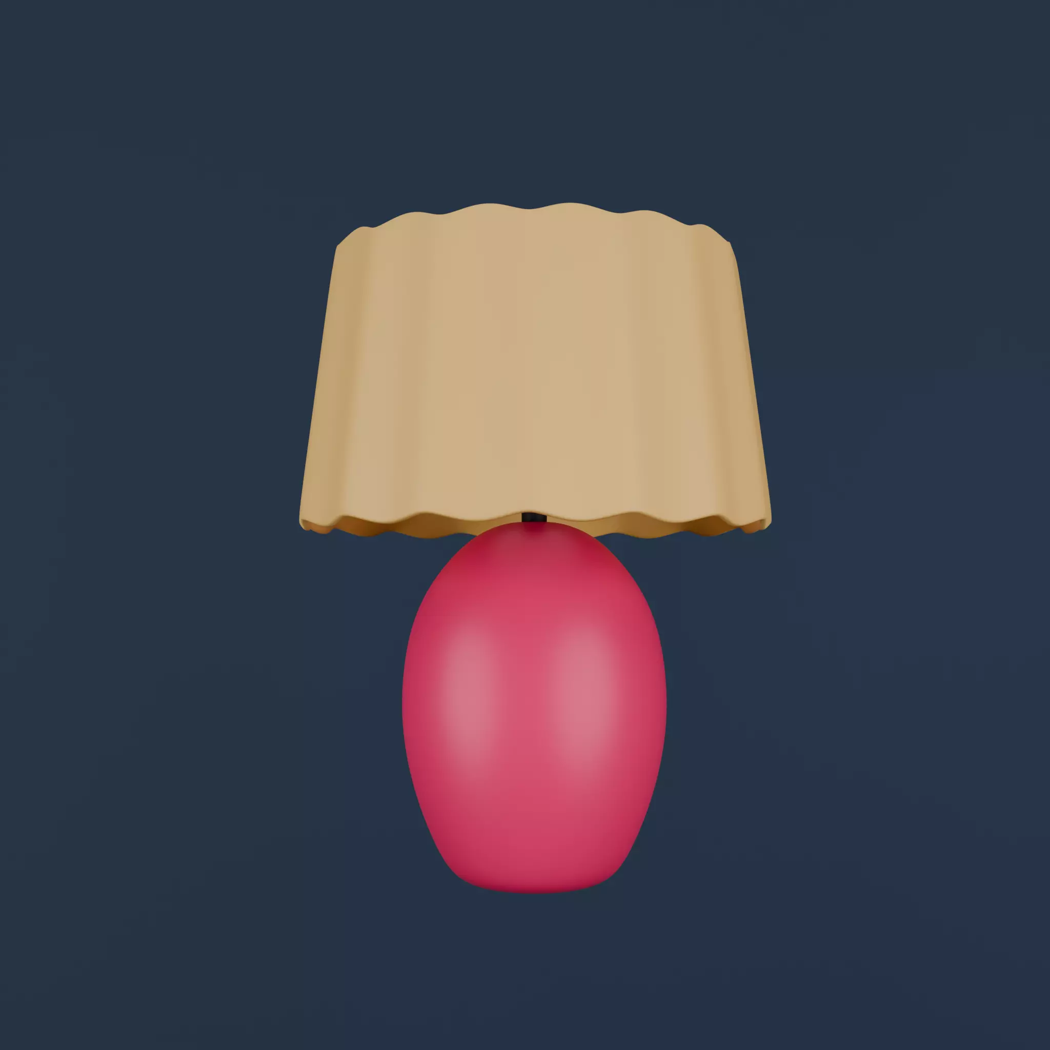 Stylized Lamps Pack Low-poly 3D model_12