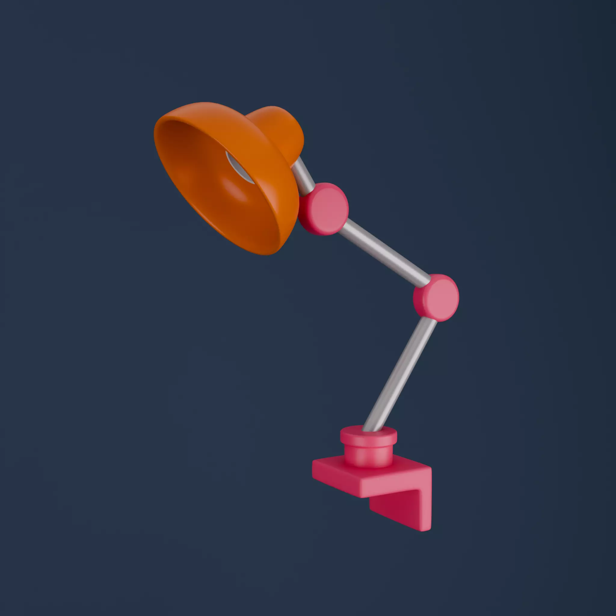 Stylized Lamps Pack Low-poly 3D model_8