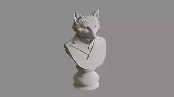 Fox Bust