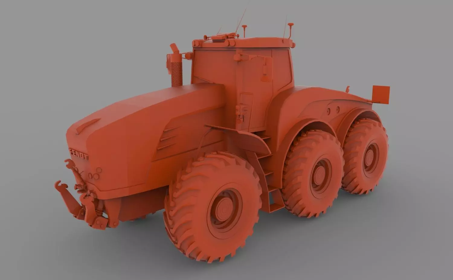 Fendt Trisix 3D print model