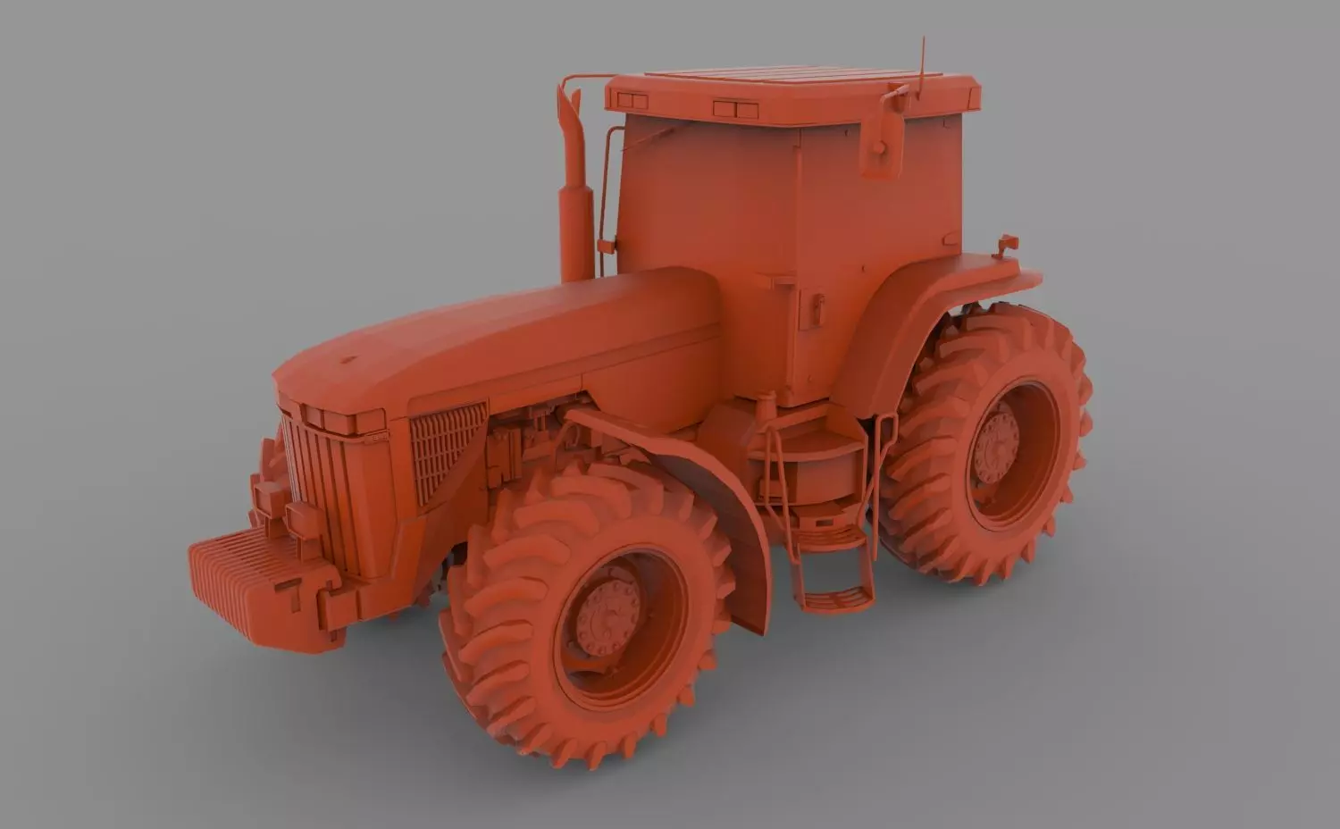 John Deere 8400 3D print model