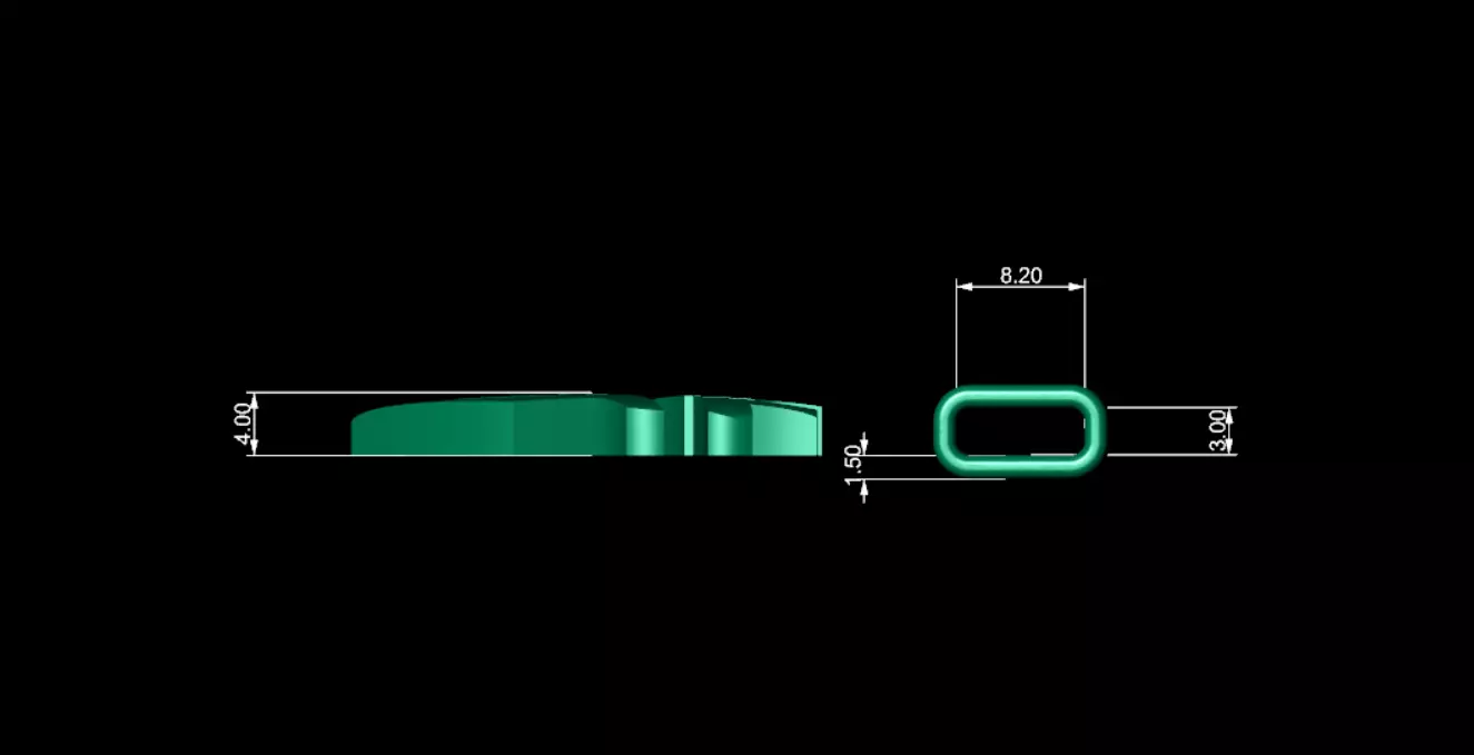 Cross Pendant 3D print model_9
