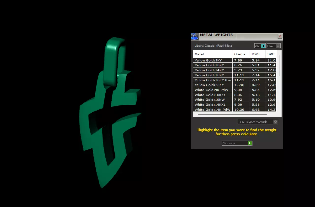 Cross Pendant 3D print model_10